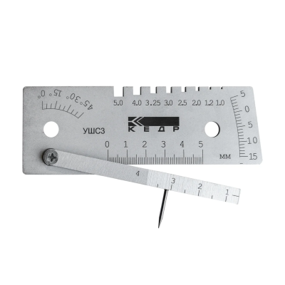 Шаблон сварщика Кедр УШС-3 с калибровкой