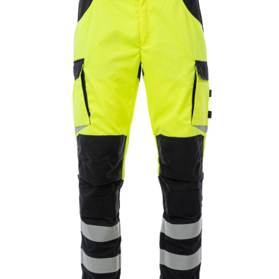 Брюки сигнальные BRODEKS KS309, желтый/черный (46) (KS309YELLOW46)