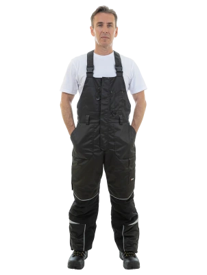 Полукомбинезон зимний BRODEKS KW403, черный