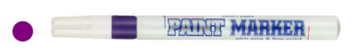 Маркер-краска MunHwa Slim фиолетовая, 2мм, нитро-основа, SPM-09 Маркер-краска MunHwa Slim фиолетовая, 2мм, нитро-основа, SPM-09
