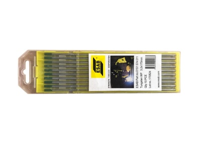 Электроды ESAB Tungsten Pure WP (Зеленый) вольфрамовые