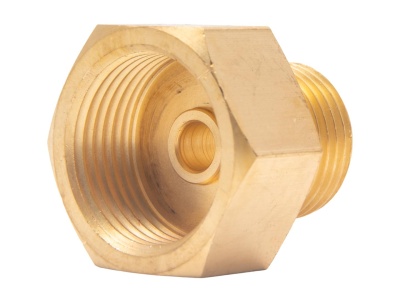Переходник KRASS G3/4-Сп21,8 (для импортного редуктора) (Латунь)
