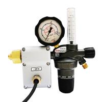 Регулятор для углекислоты и аргона GCE ProControl Ar/CO2 24V - Аргон/CO2 - 200/- бар, вх. G3/4"; вых. G1/4"; ротаметр 0-30 л/мин с подогревателем 24 V