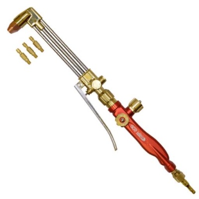 Резак ацетиленовый KRASS RB-22A FENIX  (вентильный до 300 мм) L=485 мм нар №1/ вн №1,2,3,4