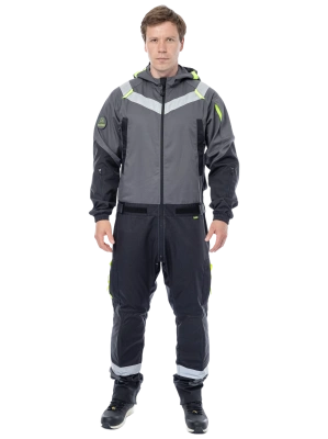 Комбинезон Brodeks KS503, серый/черный