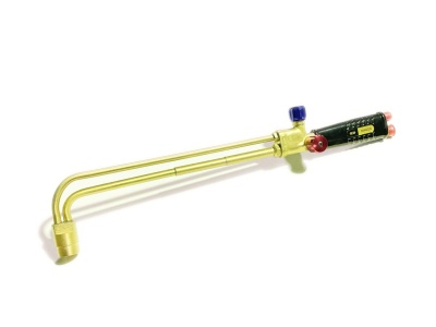 Резак пропановый GCE P8 - Драгон (вентильный до 300 мм) L=550 мм, угол наклона головки 90 град,нар №1/ вн №1,2,3,4,5,6, плавный сгиб