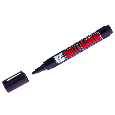 Маркер перманентный Crown Crown Multi Marker черный, пулевидный, 3мм, CPM-800 Маркер перманентный Crown Crown Multi Marker черный, пулевидный, 3мм, CPM-800