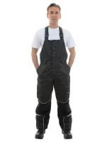 Полукомбинезон зимний BRODEKS KW403, черный