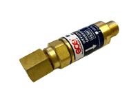 Затвор предохранительный GCE MV 93 - (кислород) вход резака/горелки  G1/4"