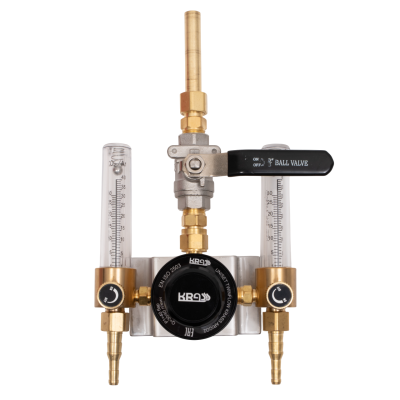 Пост газовый KRASS UNISET TWINFLOW AR/CO2 Углекислый газ/Аргон