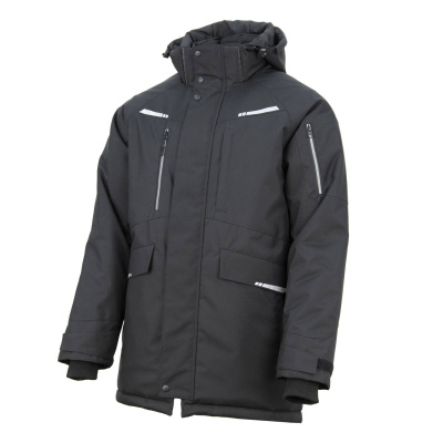 Куртка-парка зимняя BRODEKS KW215, черный