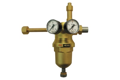 Регулятор специальный сетевой GCE MR400 (РКЗ-500) кислородный сетевой 200/20бар вх.G1/2"/вых.G3/4",  600Нм3/час