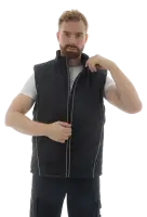 Жилет утепленный BRODEKS KW101, черный