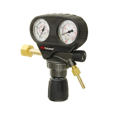 Редуктор углекислотный GCE ProControl Ar/CO2 - Aргон/CO2 - 200/ - бар, вх. W21,8x1/14"; вых. G1/4"; 0-30 л/мин