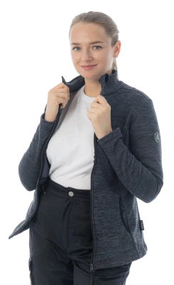 Толстовка флисовая женская BRODEKS KS244 cation, серый