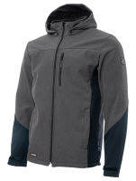 Куртка софтшелл BRODEKS KS237, серый/черный