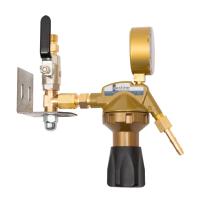 Редуктор сетевой GCE Dinset Кислород; -/10 бар; вх. G3/8", вых. G1/4"