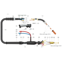 Гусак горелки Кедр MIG-550 EXPERT №1