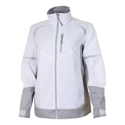 Куртка рабочая женская BRODEKS KS228, белый/серый (XS) (KS228WHITEXS)