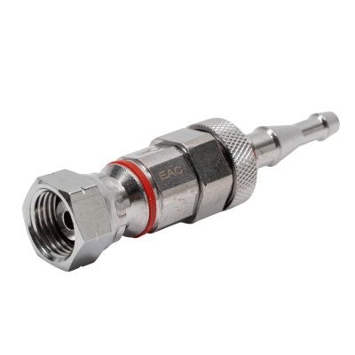 Быстроразъемный соединитель KRASS БРС-Г-10, Горючий газ, вх. M16x1,5LH / вых. 6,3/9,0 мм для редукторов/регуляторов (2871002)