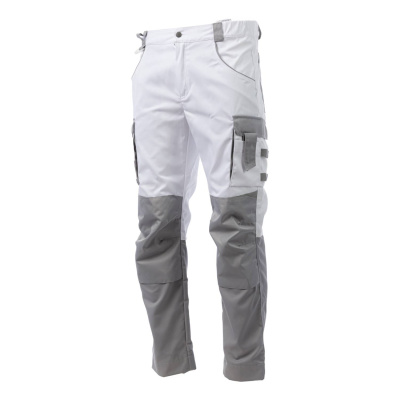 Брюки BRODEKS KS302, белый/серый