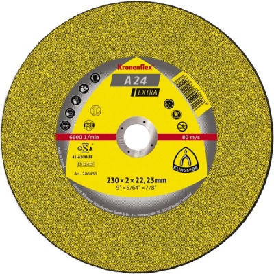 Круг отрезной Klingspor Kronenflex A 24 EX GER 150X2,5X22,23 Круг отрезной Klingspor Kronenflex A 24 EX GER 150X2,5X22,23