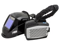 Маска сварочная КЕДР К-704Т PRO с турбоблоком черная