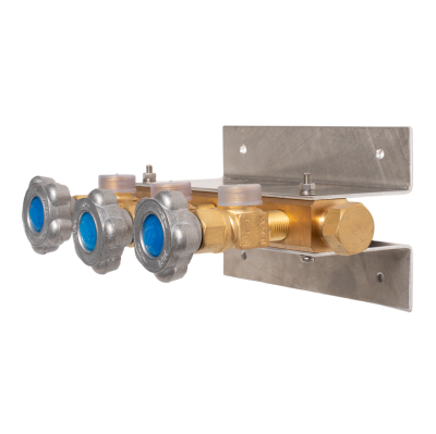 Коллектор KRASS КР-01 кислородный 3-х вентильный