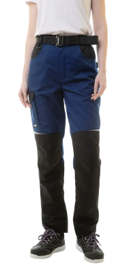 Брюки рабочие женские BRODEKS KS328, синий/черный