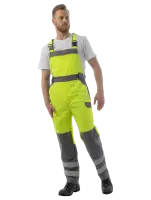 Полукомбинезон мультизащитный BRODEKS MS48-61, желтый/серый