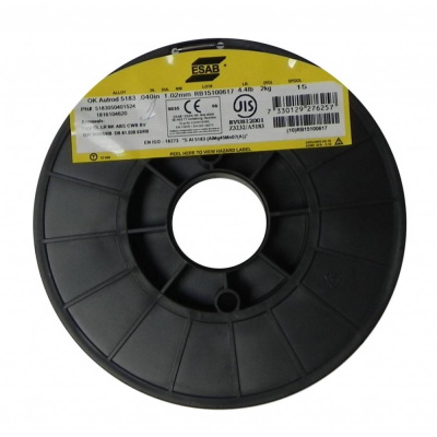 Проволока сварочная ESAB OK AlumaRod 4043 Проволока сварочная ESAB OK AlumaRod 4043