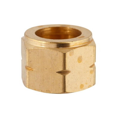 Гайка Сварог 19 М16х1,5 левая, латунь (94468) Гайка Сварог 19 М16х1,5 левая, латунь (94468)