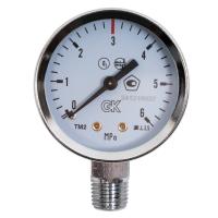 Манометр кислородный KRASS 3/6 МПа, 50 мм, NPT1/4