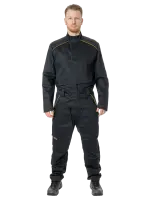 Комбинезон сварщика BRODEKS FS58-02, 2 класс, черный