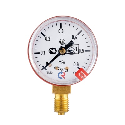 Манометр ПТК 0,6 МПа, пропан, с поверкой Манометр ПТК 0,6 МПа, пропан, с поверкой
