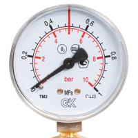 Манометр кислородный KRASS 0,5/1,0 МПа, 63 мм, G1/4"
