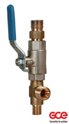 Шаровой вентиль GCE с коленом, кислород Шаровой вентиль GCE с коленом, кислород