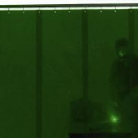 Сварочная полосовая штора (3 шт.), темно-зеленая (DIN 9)