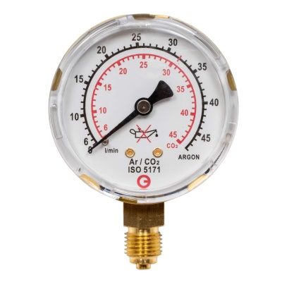 Расходомер GCE СО2/Ar 0-32 л/мин, диаметр 63 мм Расходомер GCE СО2/Ar 0-32 л/мин, диаметр 63 мм