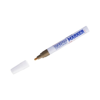 Маркер-краска MunHwa золото, 4мм, нитро-основа, PM-07 Маркер-краска MunHwa золото, 4мм, нитро-основа, PM-07