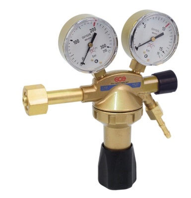 Редуктор кислородный GCE DIN OX- 200/20 бар, вх. W 21,8x1/14" ; вых. G1/4"; 50 м3/ч