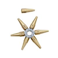 Набор мундштуков GCE для горелки JETSOUD, 6 шт, 40-400 л/час, ацетилен