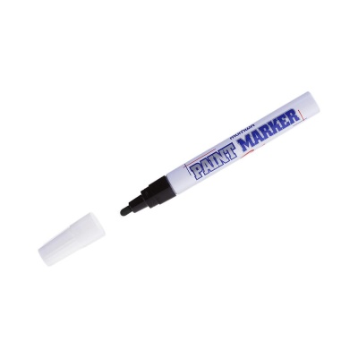 Маркер-краска MunHwa черная, 4мм, нитро-основа, PM-01 Маркер-краска MunHwa черная, 4мм, нитро-основа, PM-01