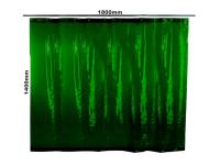 Сварочная штора, темно-зеленая (DIN 9)