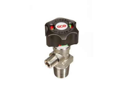 Вентиль запорный GCE 200 бар,вх./вых.25E / W21,8 DIN 6 Нар., маховик - 90 градусов, пластик. Артикул 2776006 Вентиль запорный GCE 200 бар,вх./вых.25E / W21,8 DIN 6 Нар., маховик - 90 градусов, пластик. Артикул 2776006