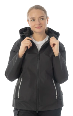 Куртка-парка летняя женская BRODEKS KS238, черный
