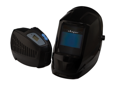 Маска сварочная Сварог AS-4001F TRUE COLOR с УСТРОЙСТВОМ ПОДАЧИ ВОЗДУХА Р-1000