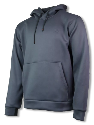 Толстовка Brodeks с капюшоном KS278, серый