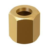Гайка накидная ПТК М12х1,25, латунь Гайка накидная ПТК М12х1,25, латунь
