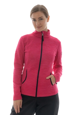 Толстовка флисовая женская BRODEKS KS244 cation, розовый